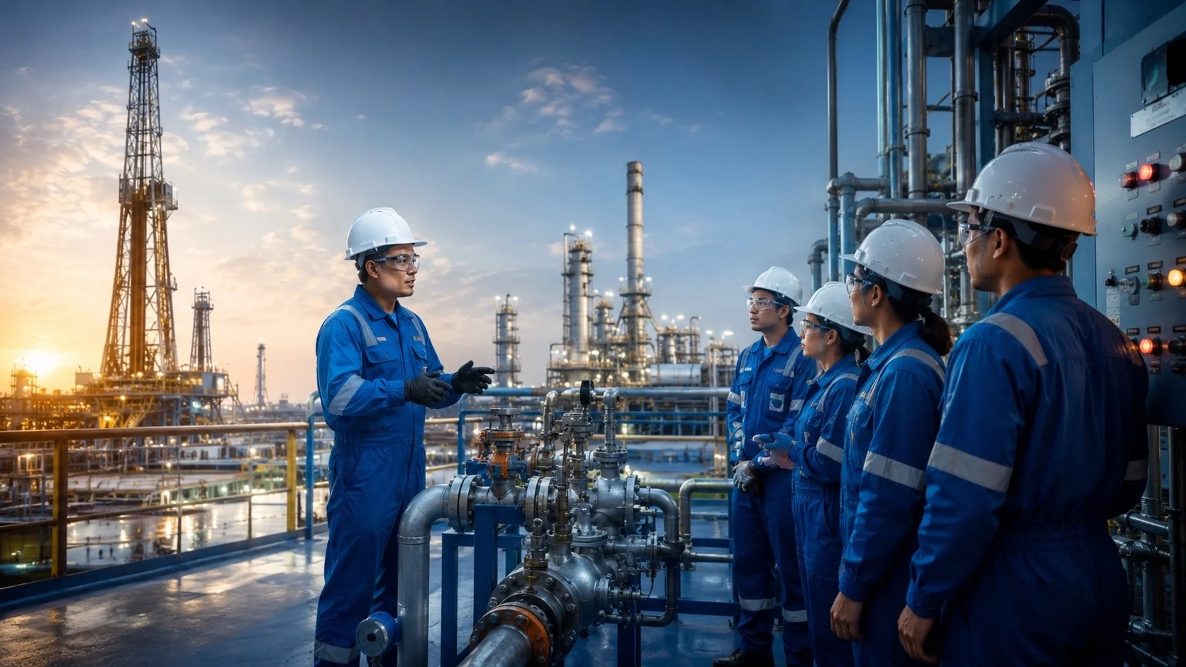 Обучение рабочим специальностям для нефтегазовой отрасли Каменск-Уральском