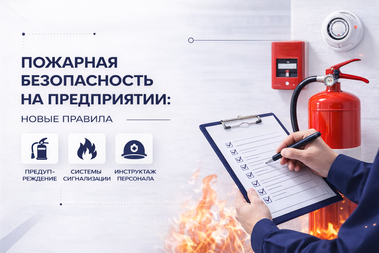 Пожарная безопасность на предприятии: новые правила
